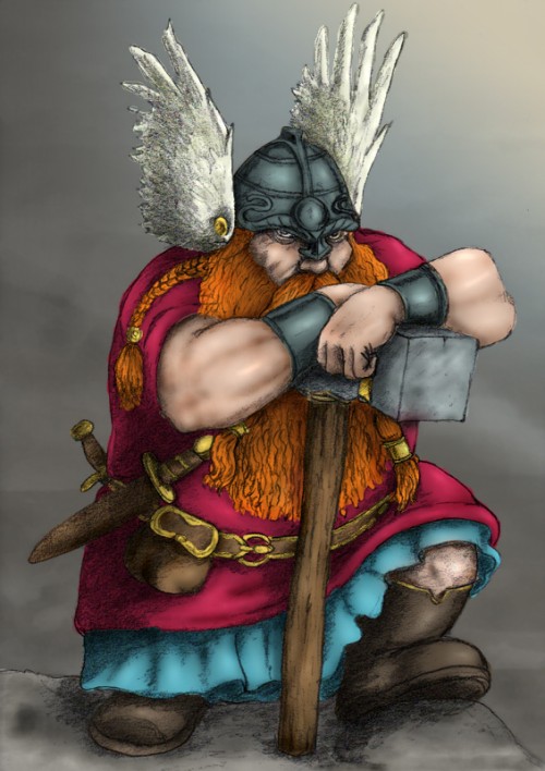 Dwarf_and_hammer_color_by_Wulfgarf.jpg